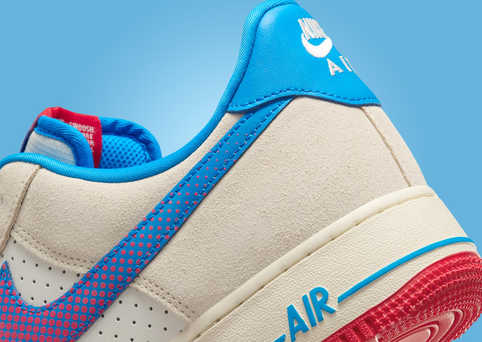 Nike Air Force 1 Low Harlem Globetrotters Detail