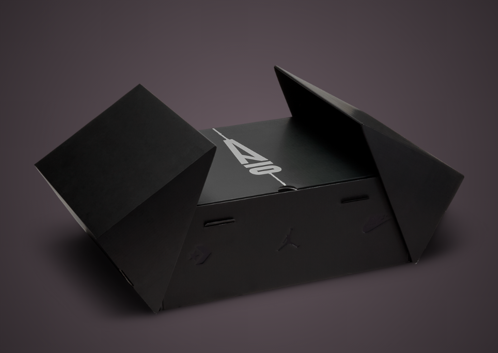 A Ma Maniere x Air Jordan 3 Retro OG SP Black Violet Ore Packaging 2