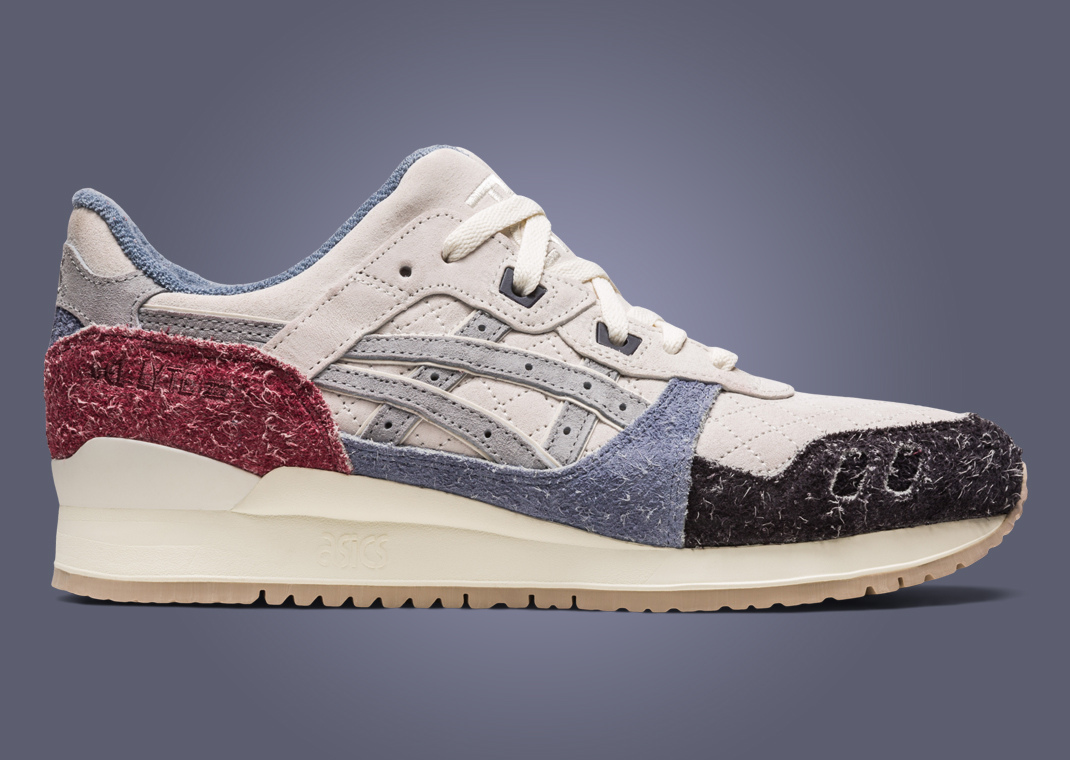 【Asics x Kith】 Gel-Lyte III Remastered Seoul Cream ASICS Gel-Lyte III Remastered Kith Seoul 1201A847-100 NEW