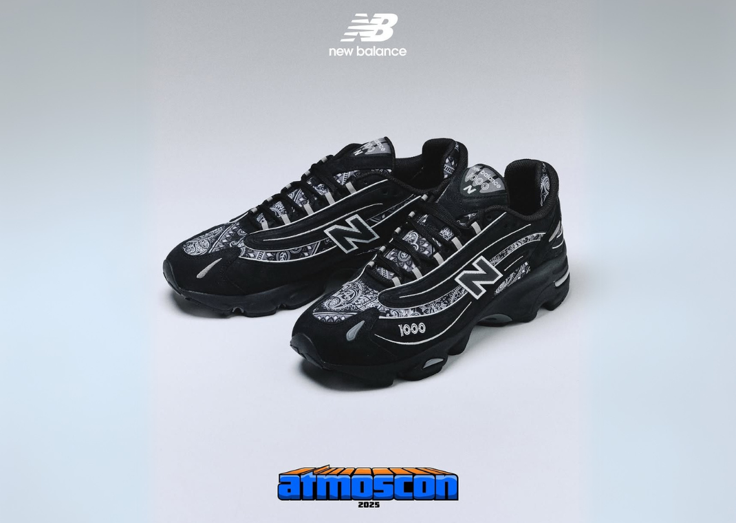 The atmos x New Balance 1000 Bāṅdhnū Releases May 2025