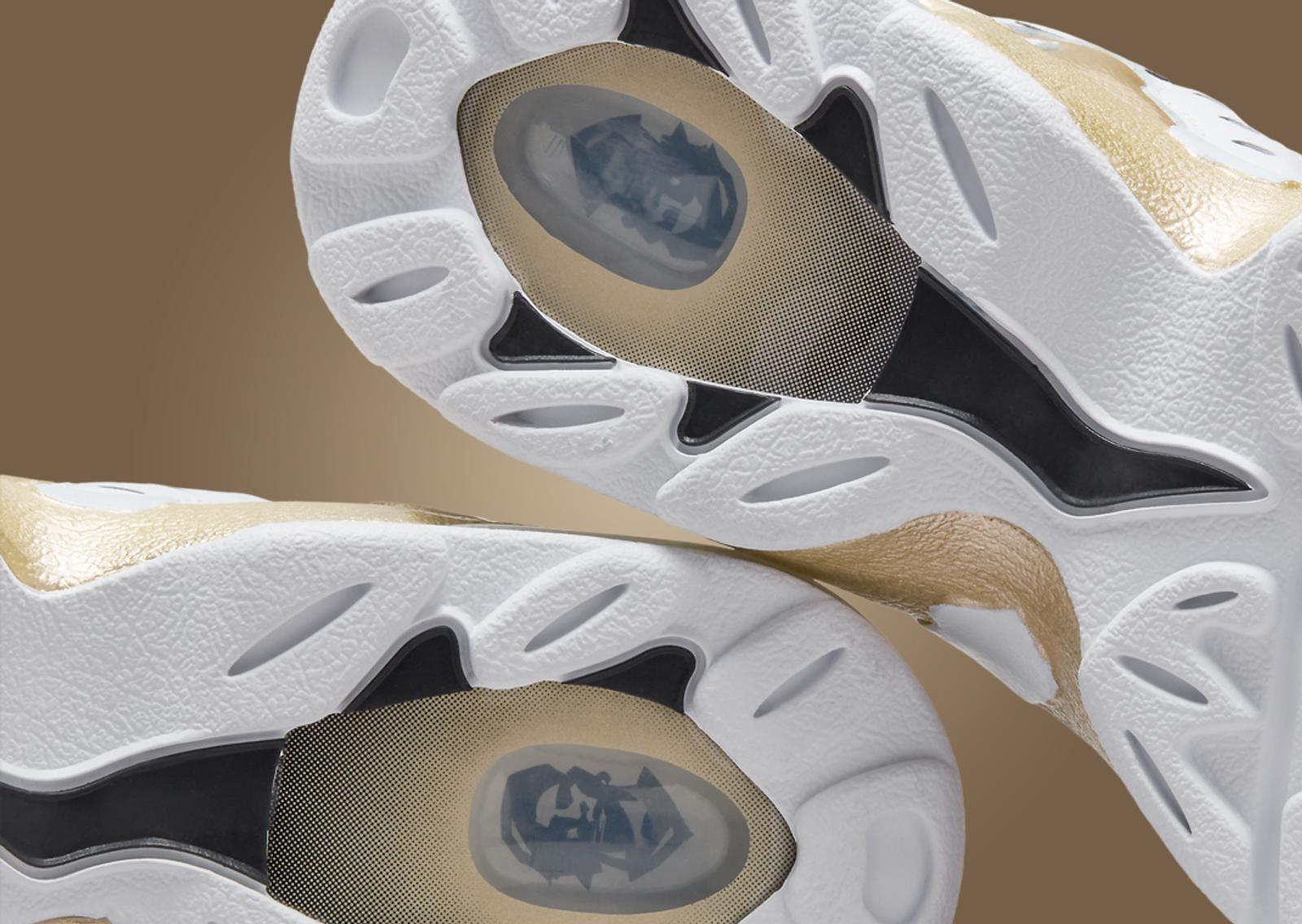 Nike Air DT Max '96 White Vegas Gold Outsole Detail