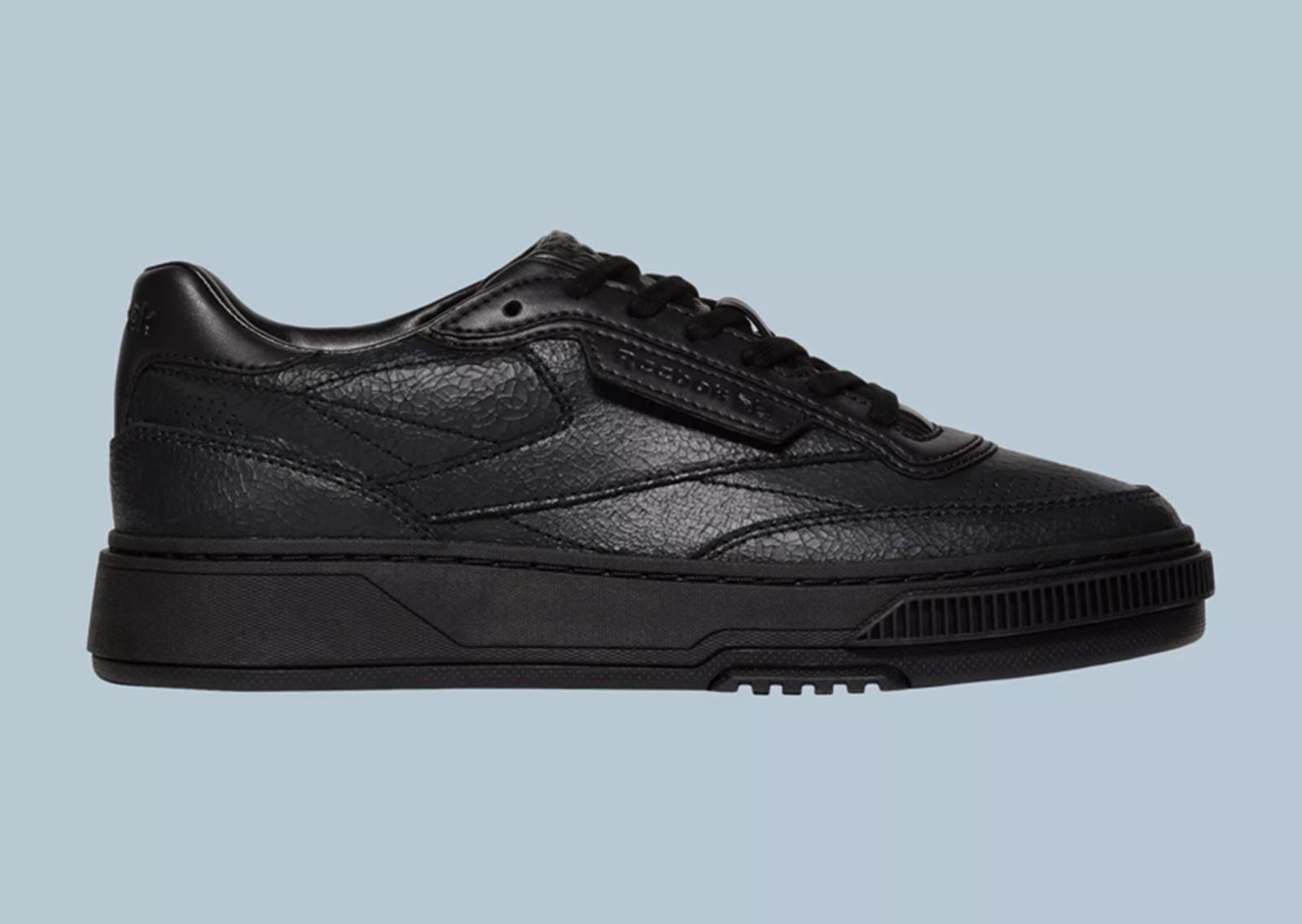 Reebok LTD Club C Cracked Black Lateral