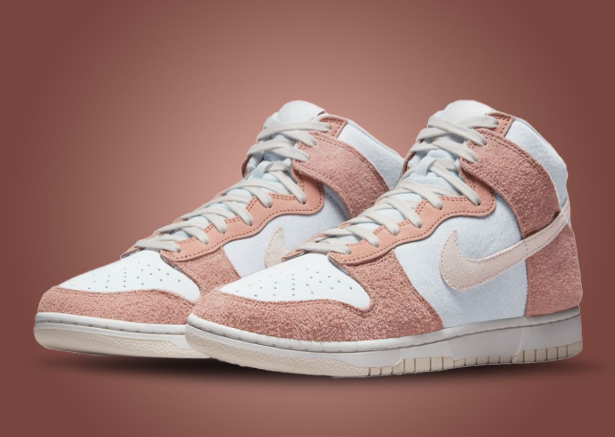 Nike Dunk High "Fossil Rose"