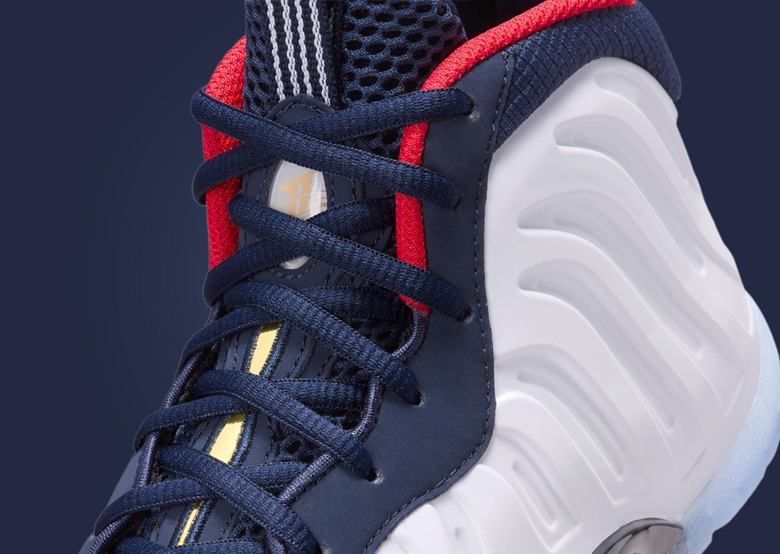 Nike Air Foamposite One Olympic (GS) Detail