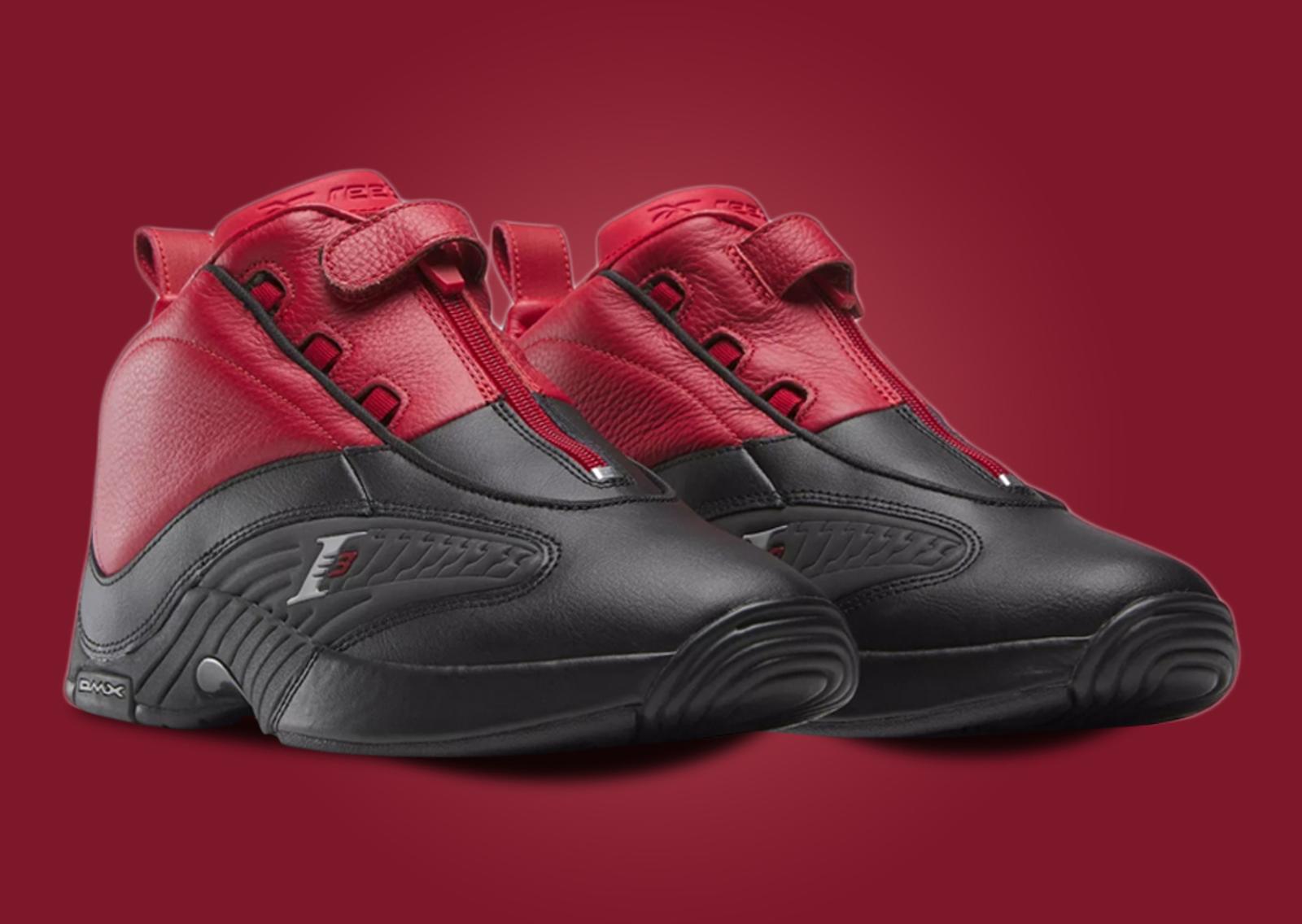 Reebok Answer 4 Flash Red Core Black Angle