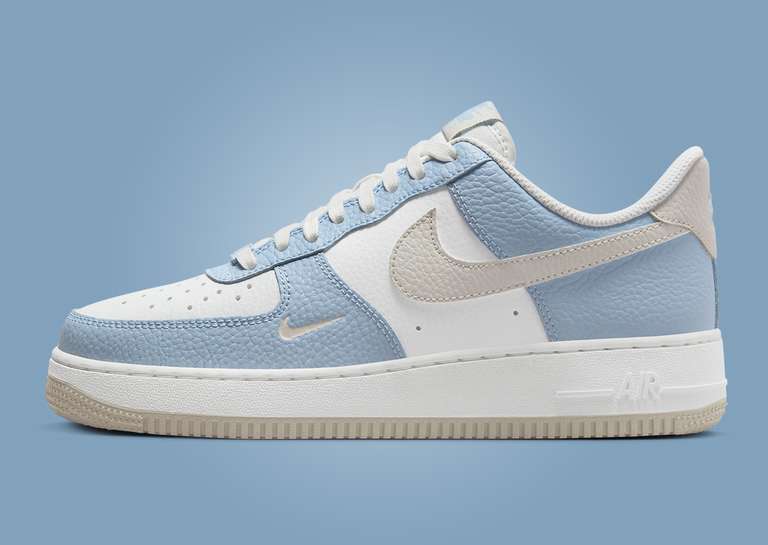 Nike Air Force 1 Low Light Armory Blue (W) Lateral