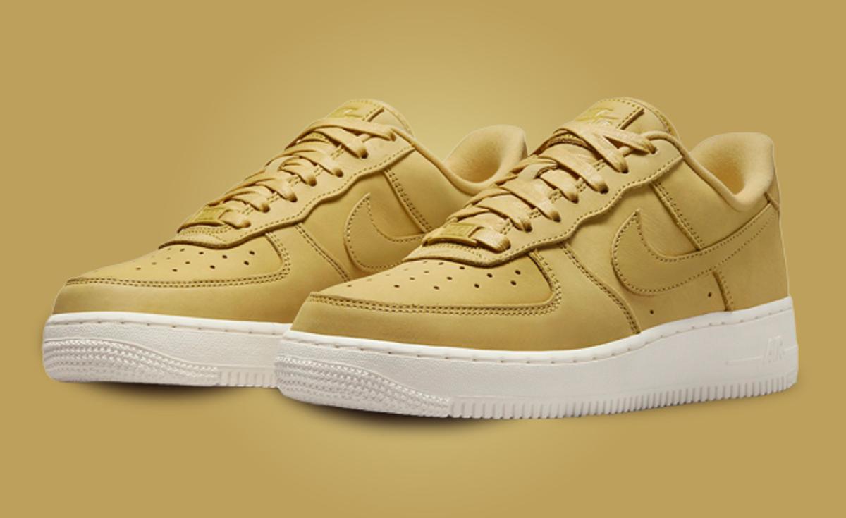 Go Gold Or Go Home With This Nike Air Force 1 Low