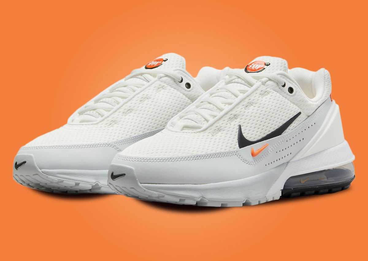 Nike air max orange white Clearance