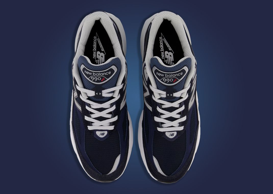 Navy Shades Take Over This New Balance 990v6