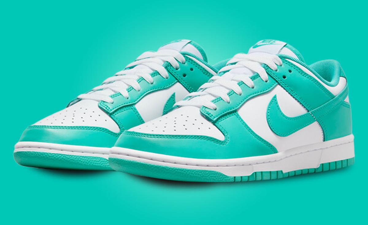 Clear Jade Covers This Nike Dunk Low