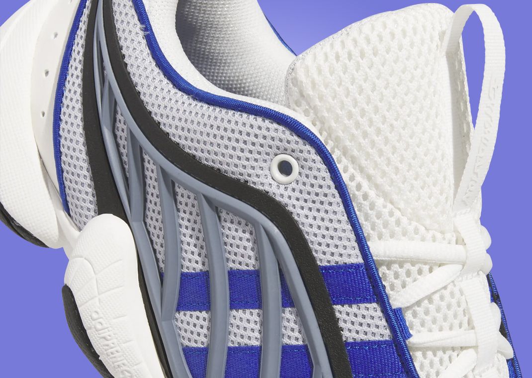 The adidas Intimidation Low Core White Team Royal Blue