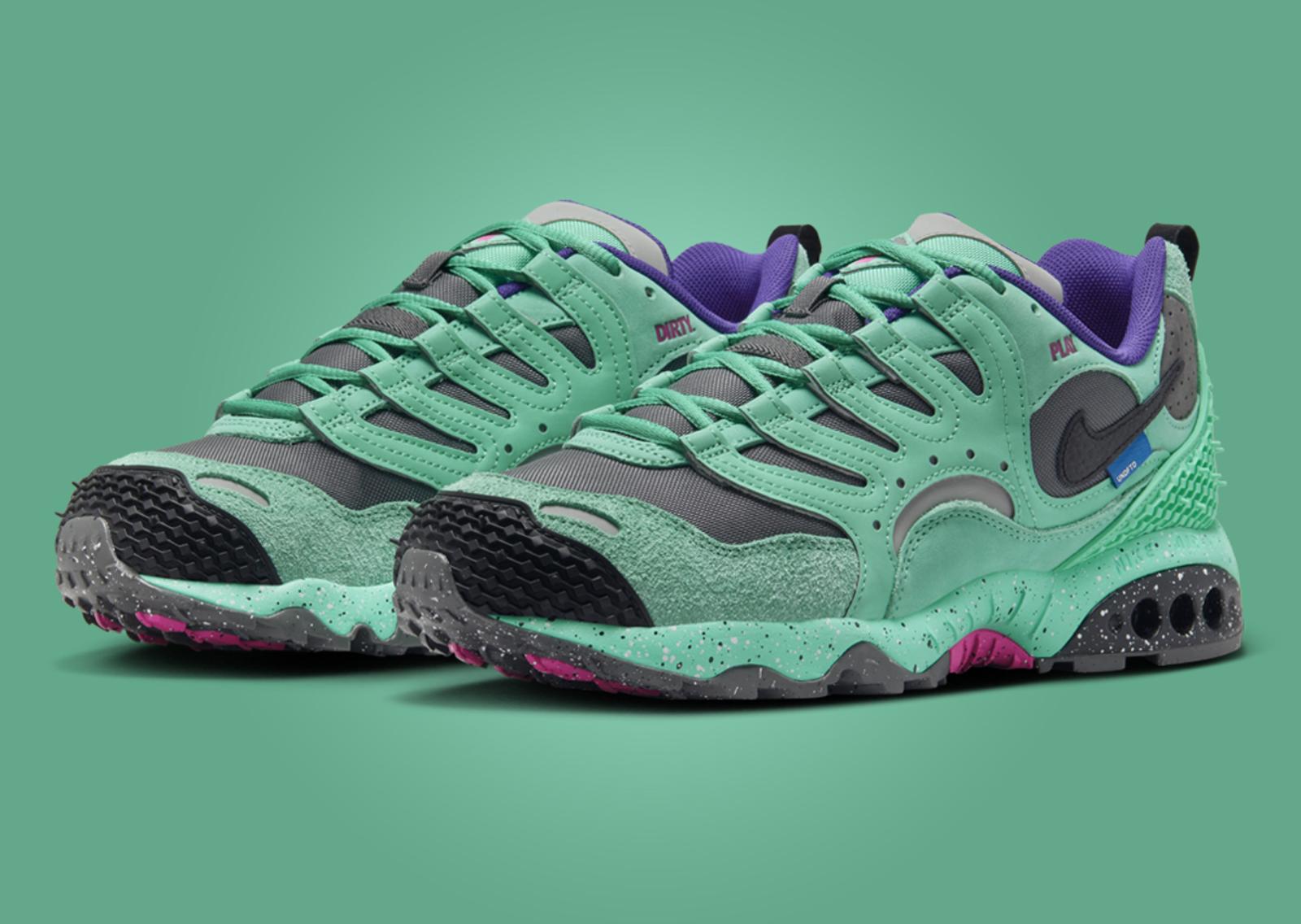 Undefeated x Nike Air Terra Humara Light Menta Angle