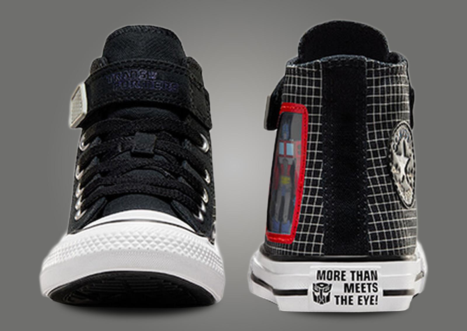 Transformers x Converse Chuck Taylor All-Star EasyOn Hi (PS) Front & Back