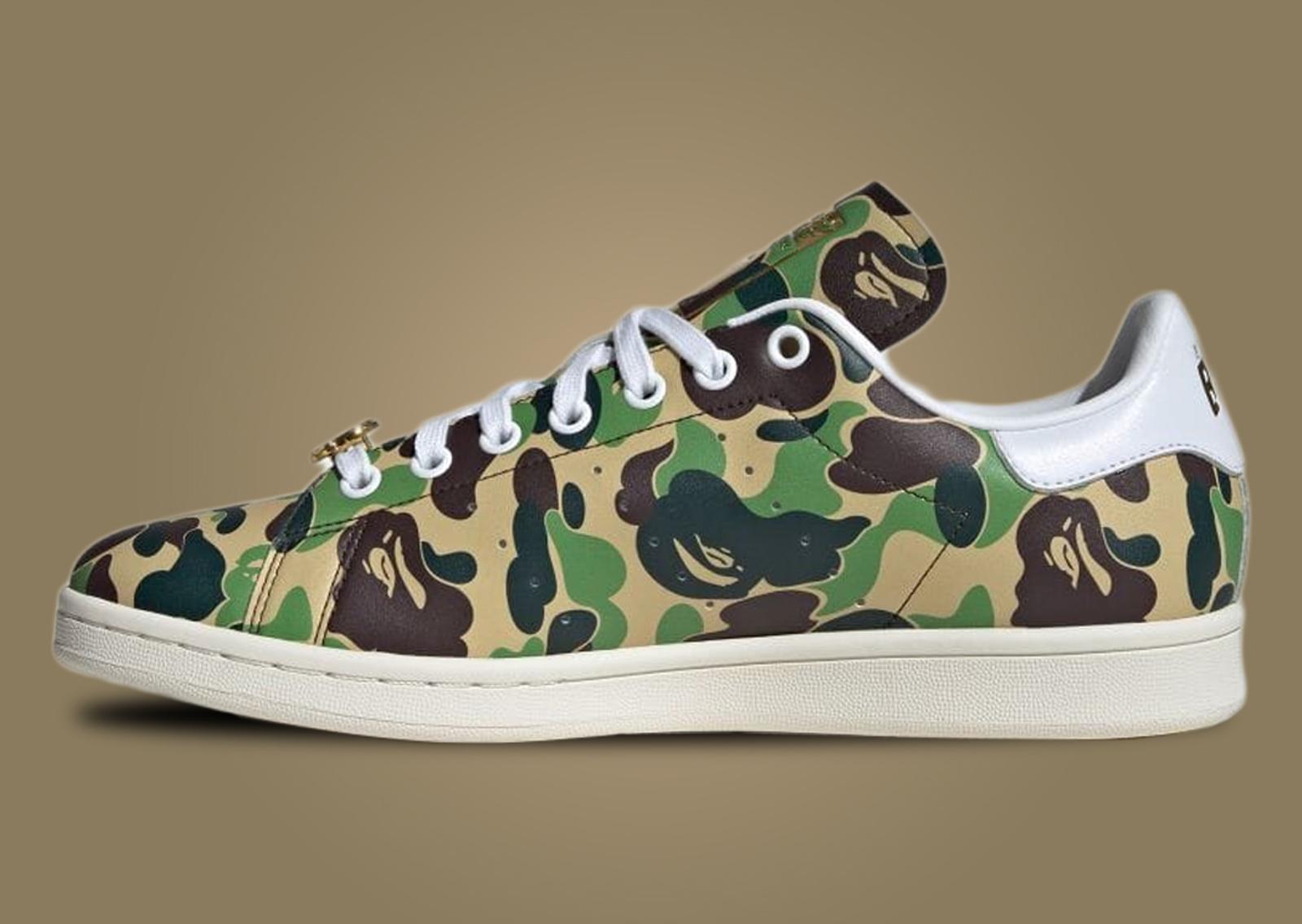 BAPE x adidas Stan Smith Medial