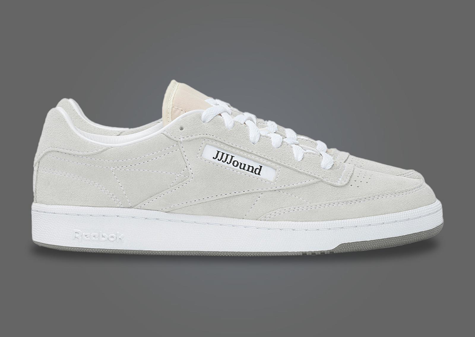 JJJJound x Reebok Club C 85 White Lateral