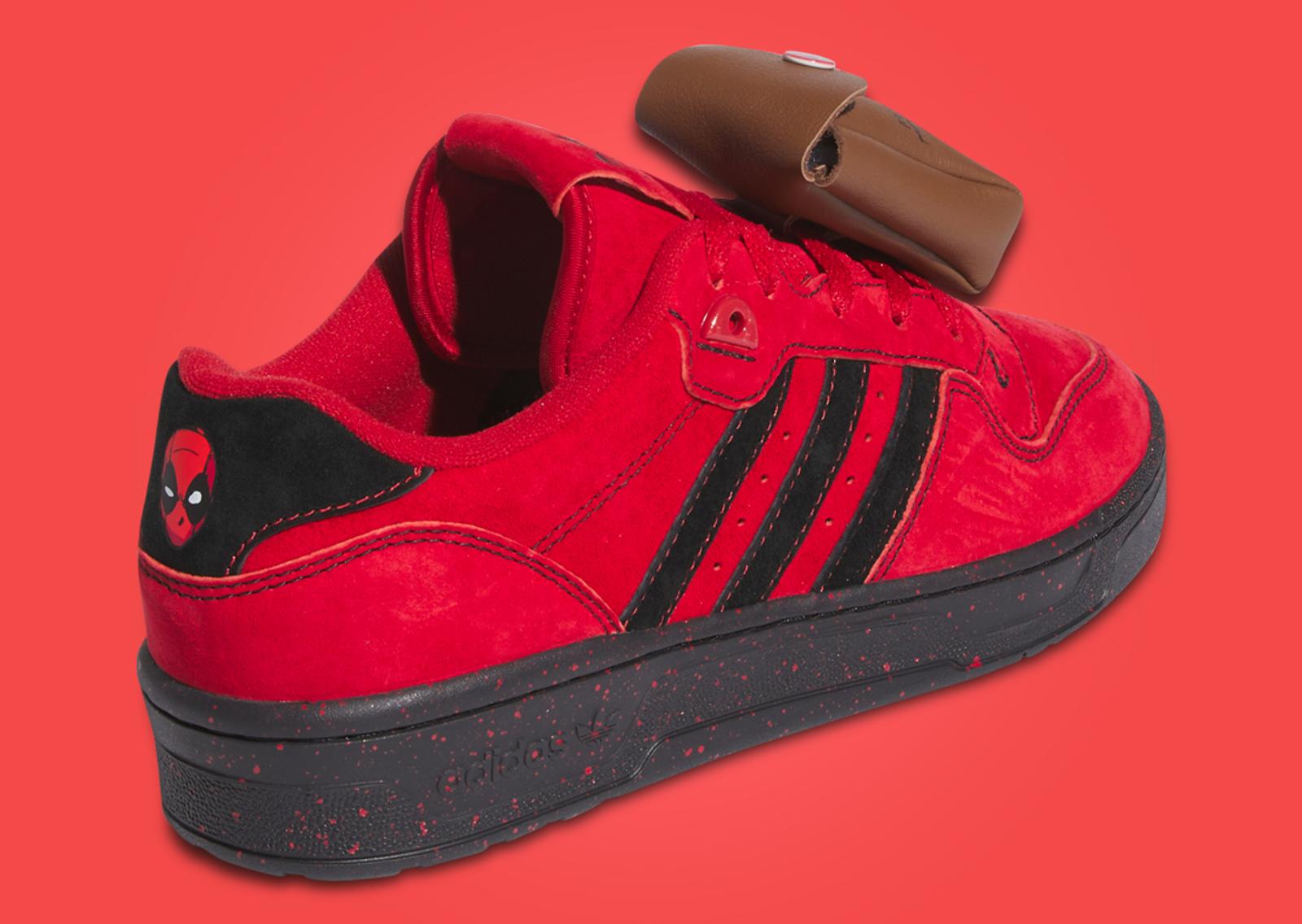 Deadpool & Wolverine x adidas Rivalry Low Deadpool Heel