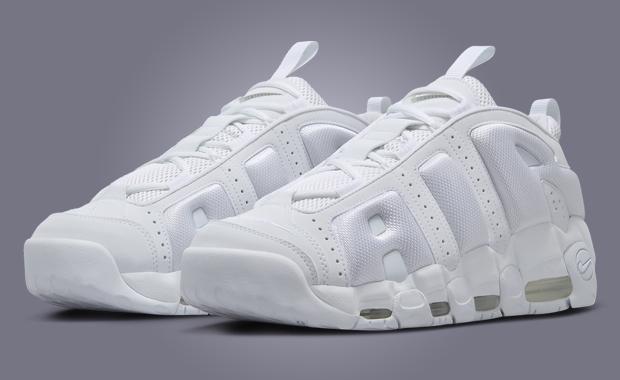 The Nike Air More Uptempo Low White is Available Now