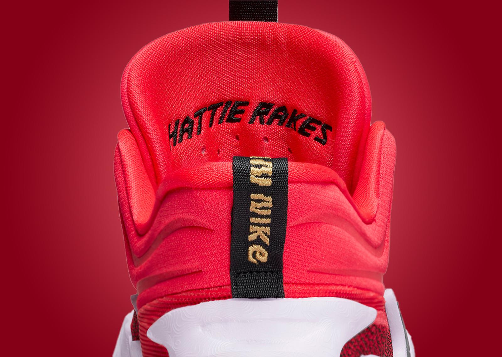 A'ja Wilson x Nike Cosmic Unity 2 Hattie Rakes Inside Tongue