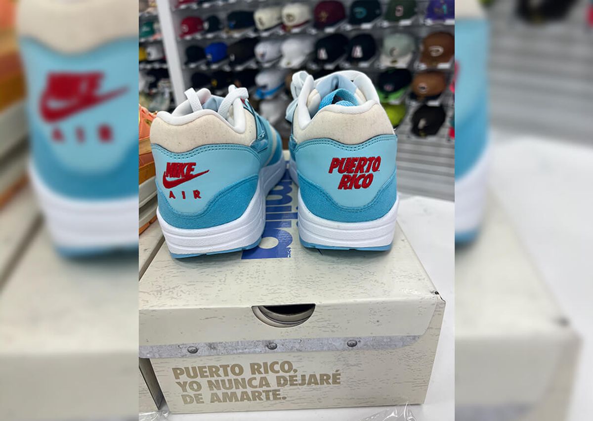 Nike Celebrates Puerto Rico Wth New 'Blue Gale' Air Max 1 Sneakers –  Footwear News