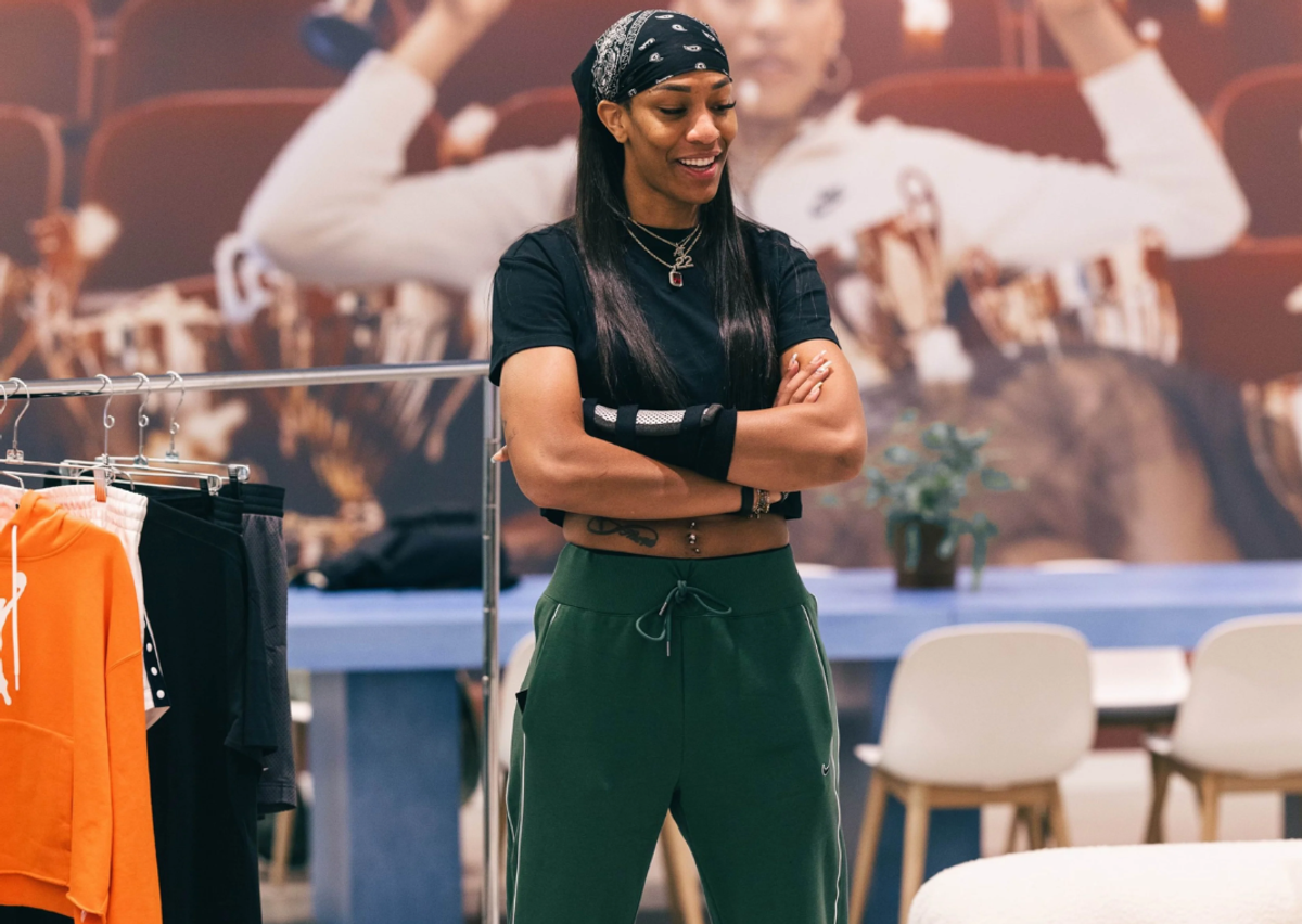 A'ja Wilson At Nike HQ Planning Upcoming Sneaker