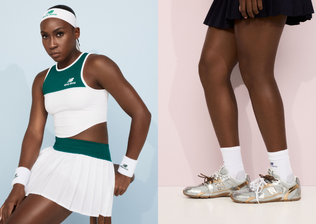 Coco Gauff's Miu Miu x New Balance Collection is Available Now