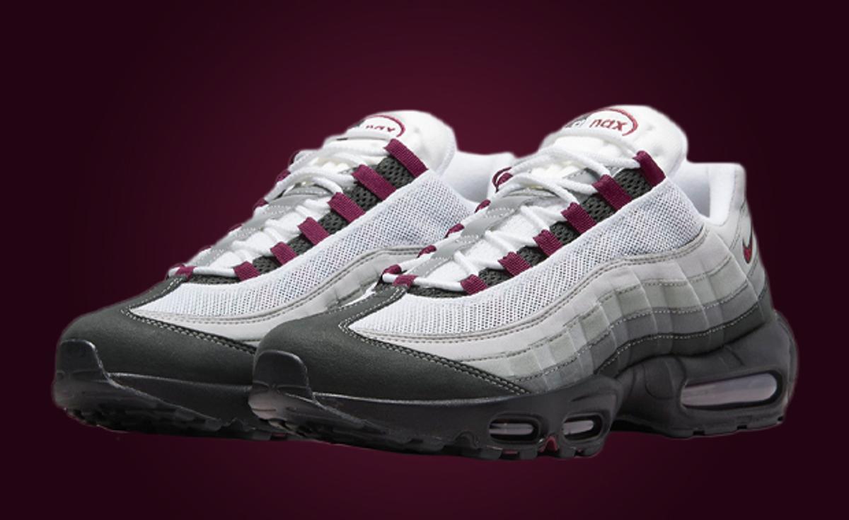 Dark Beetroot Accents This Nike Air Max 95