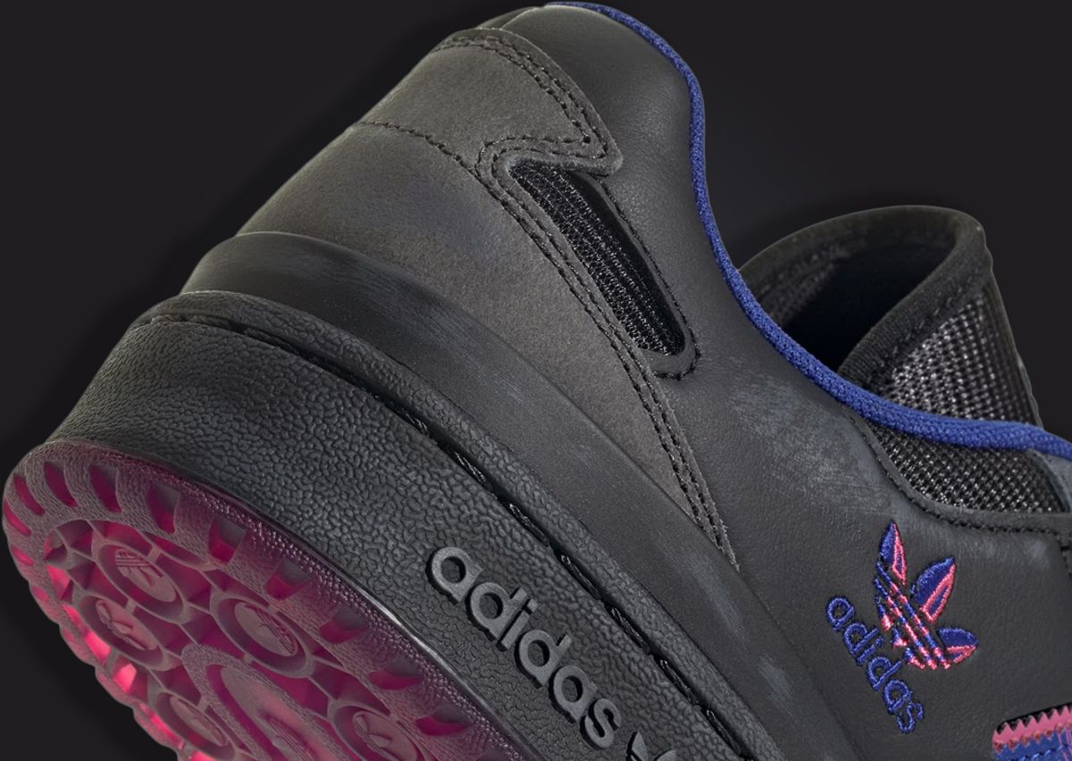 Avenue & Sons x adidas Forum 84 Low ADV Black Heel Detail
