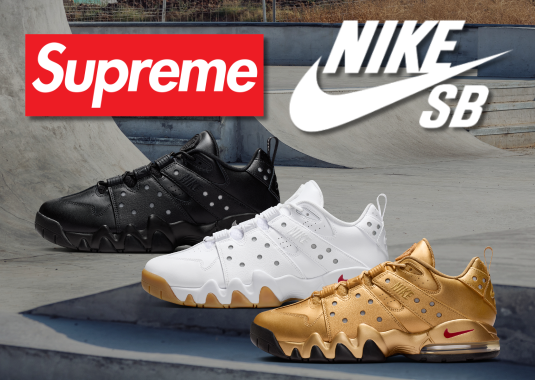 Supreme's Nike SB Version of Charles Barkley's Air Max CB '94 is