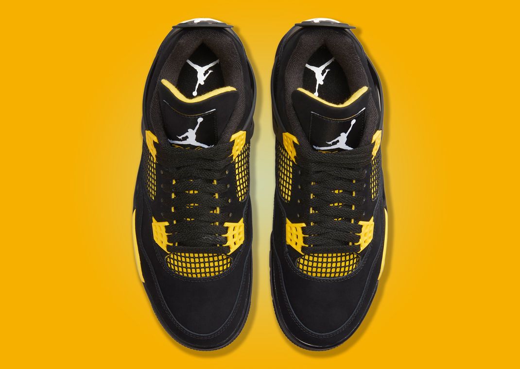 Jordan 4 hotsell thunder and lightning