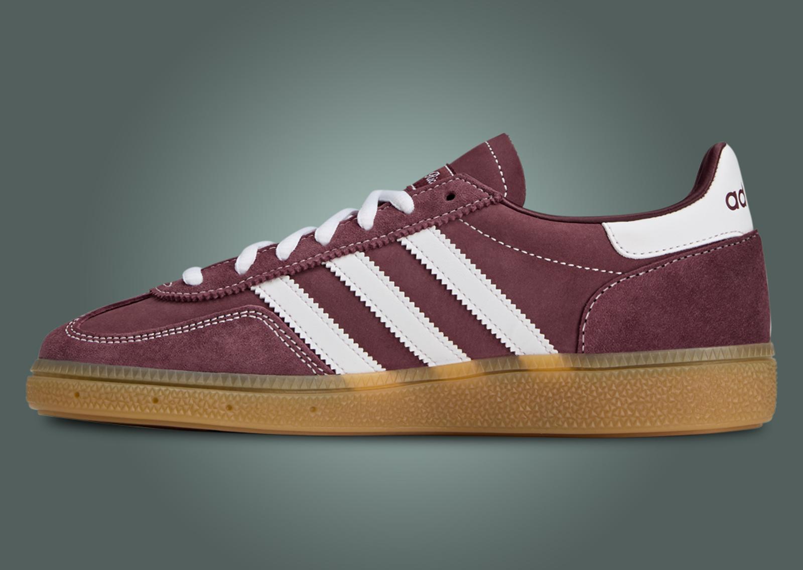 Sporty & RIch x adidas Handball Spezial Shadow Red Medial