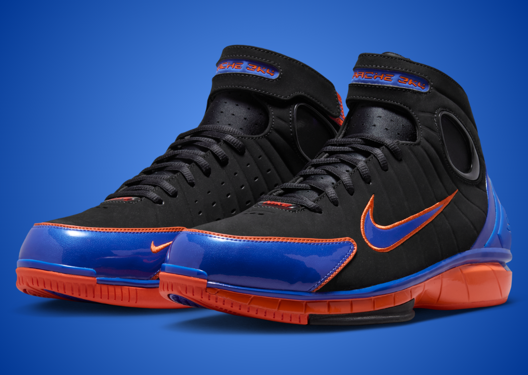 NIKE ナイキ Nike Air Huarache 2K 29cm Victory Lap: The Knicks-Colored Nike Air Zoom Huarache 2K4 Penny