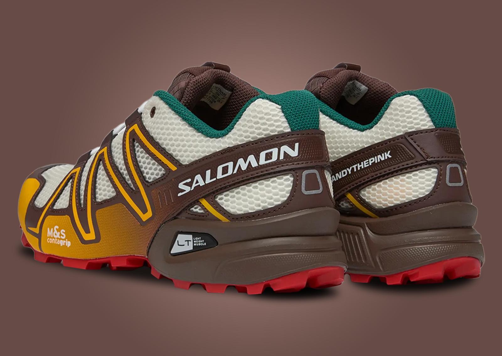 Vandy The Pink x Salomon Speedcross 3 Burger Heel Angle