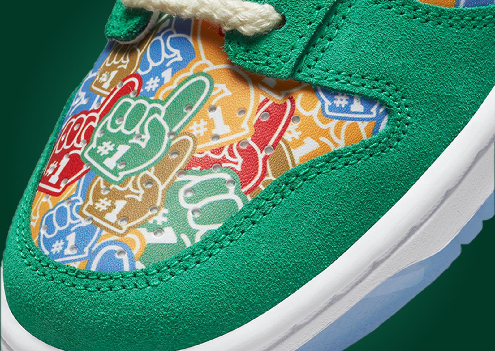 Nike Dunk Low Foam Finger Toe