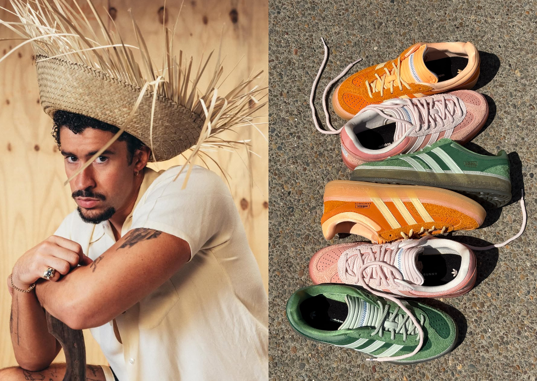 The Bad Bunny x adidas Gazelle City Series Releases July 2025