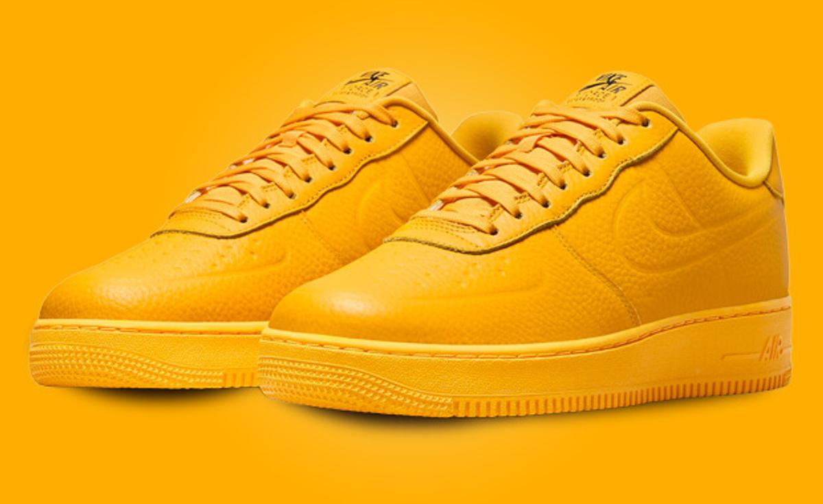 The Nike Air Force 1 Low Pro-Tech Shines in University Gold