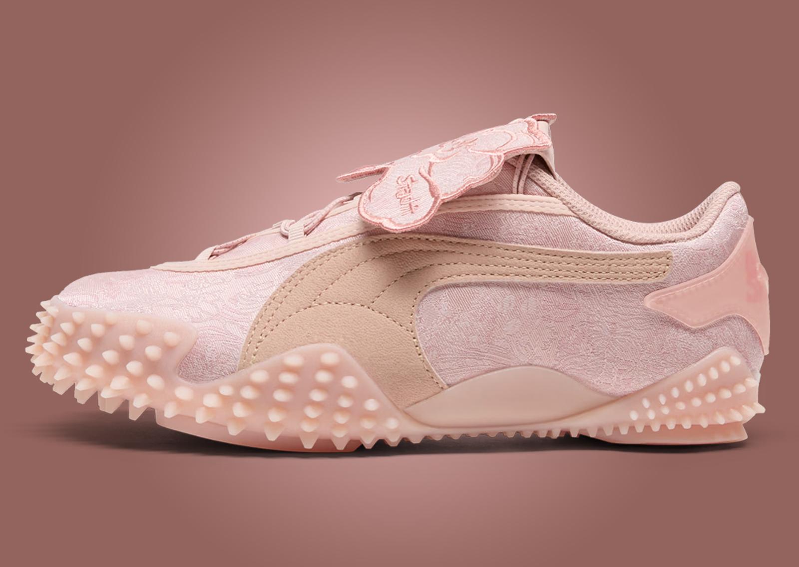 Collina Strada x Puma Mostro Rose Quartz Lateral