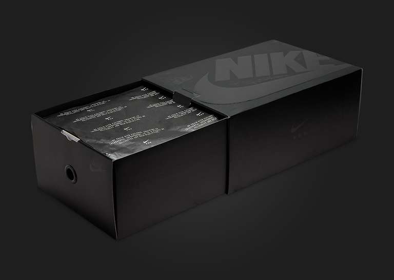 Matthew M Williams x Nike Zoom MMW 6 TRD Run Triple Black Packaging