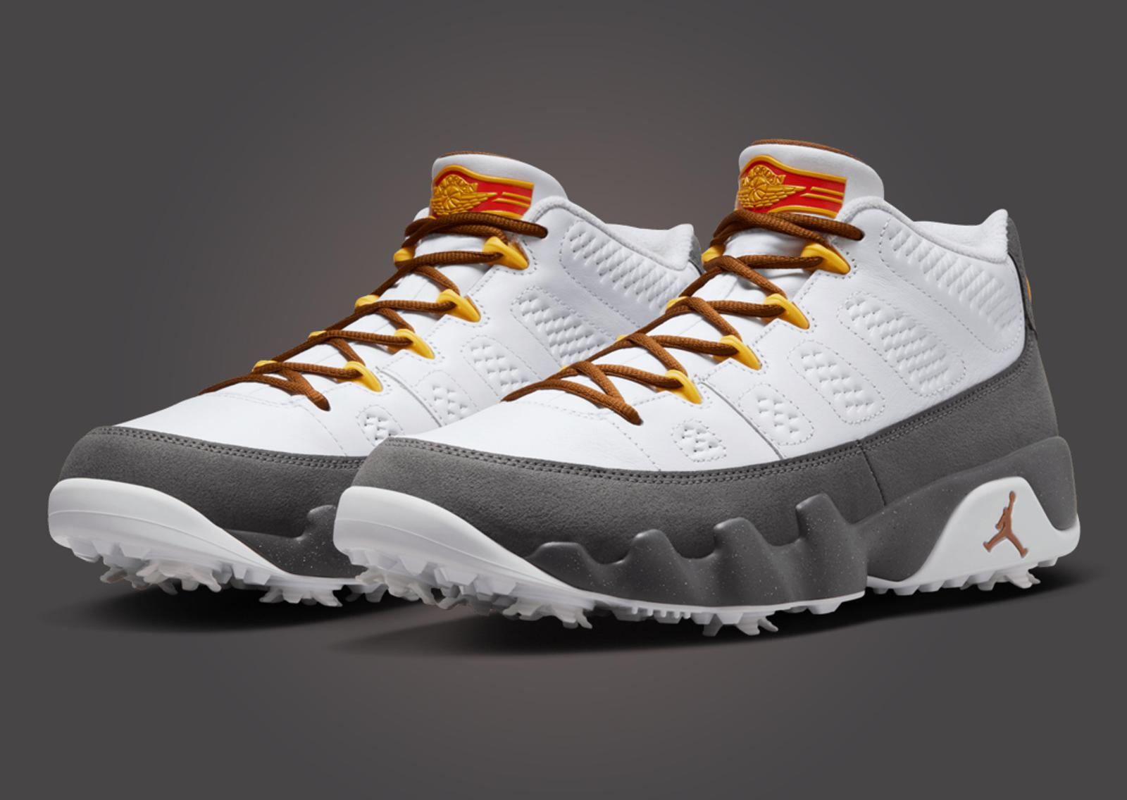 Air Jordan 9 Golf US Open Angle