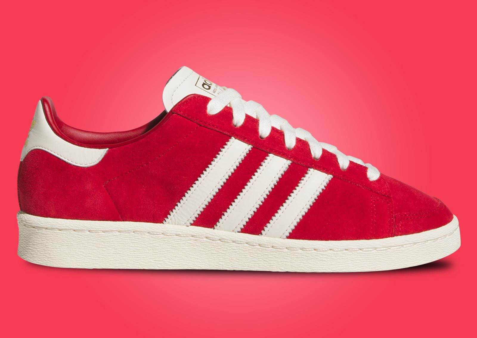 adidas Jabbar Low Team Power Red Lateral