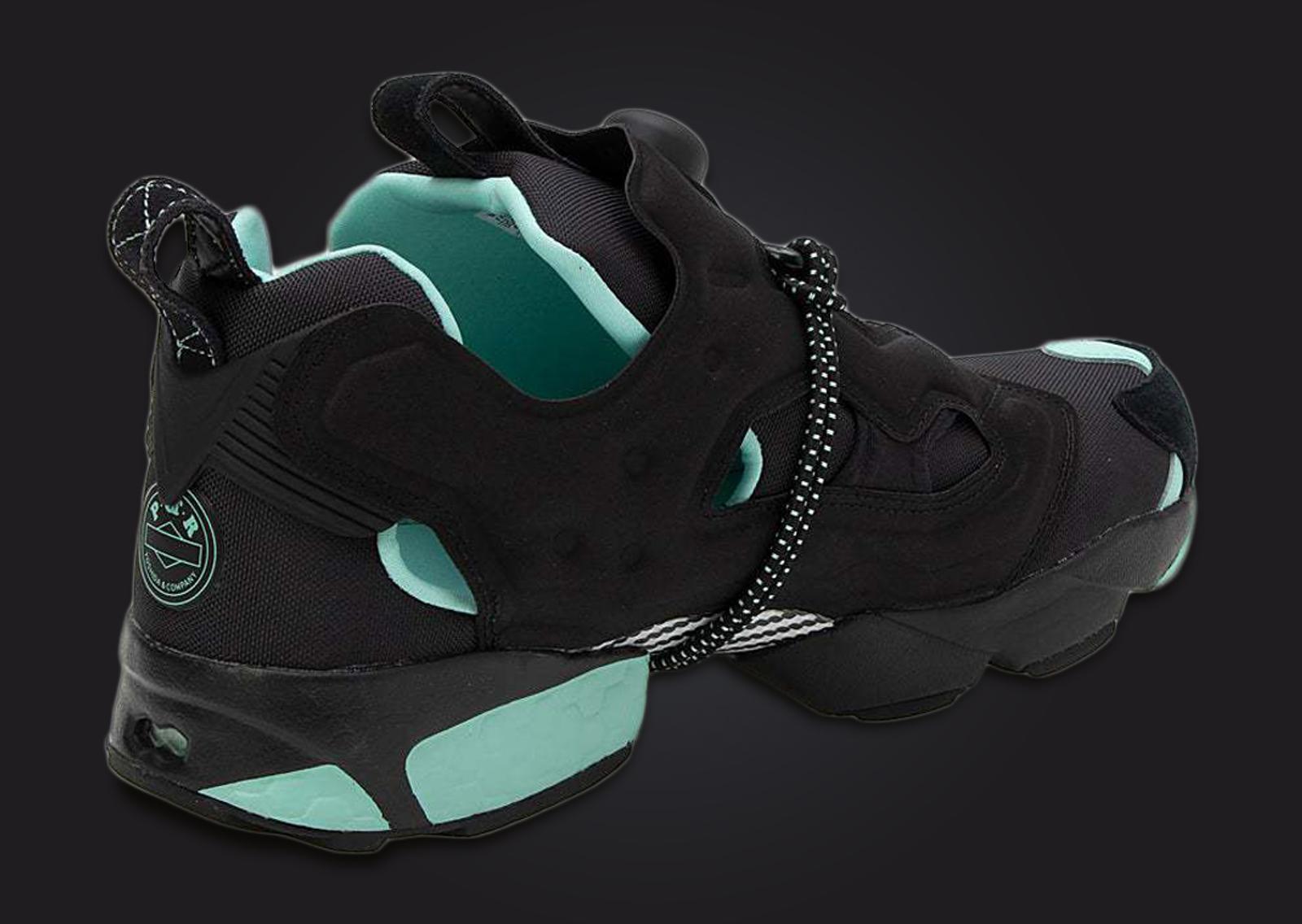 POTR x Reebok Instapump Fury 94 Heel Angle