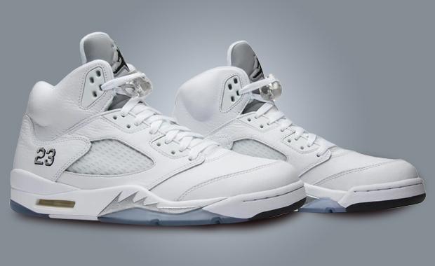 Air Jordan 5 Retro White Metallic (2015 release)