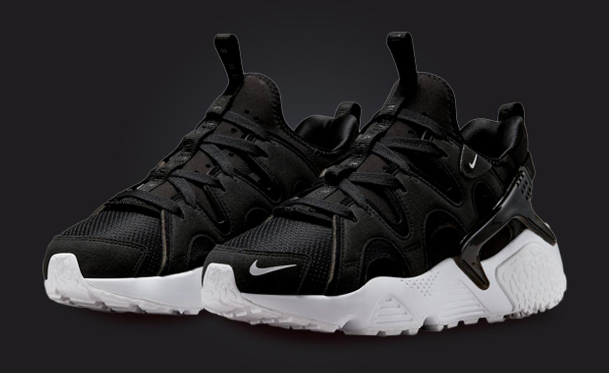 Nike's Air Huarache Craft Black White Flawlessly Fuses Form And Function
