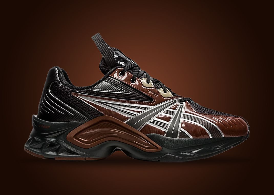 ASICS ☆ HN2-S Protoblast Brown Asics HN2-S Protoblast X Kiko Kostadinov Mens Brown Sneakers