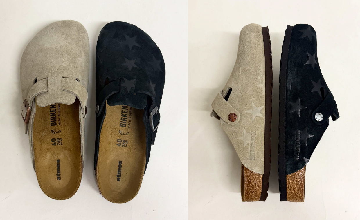atmos x Birkenstock Boston Stars