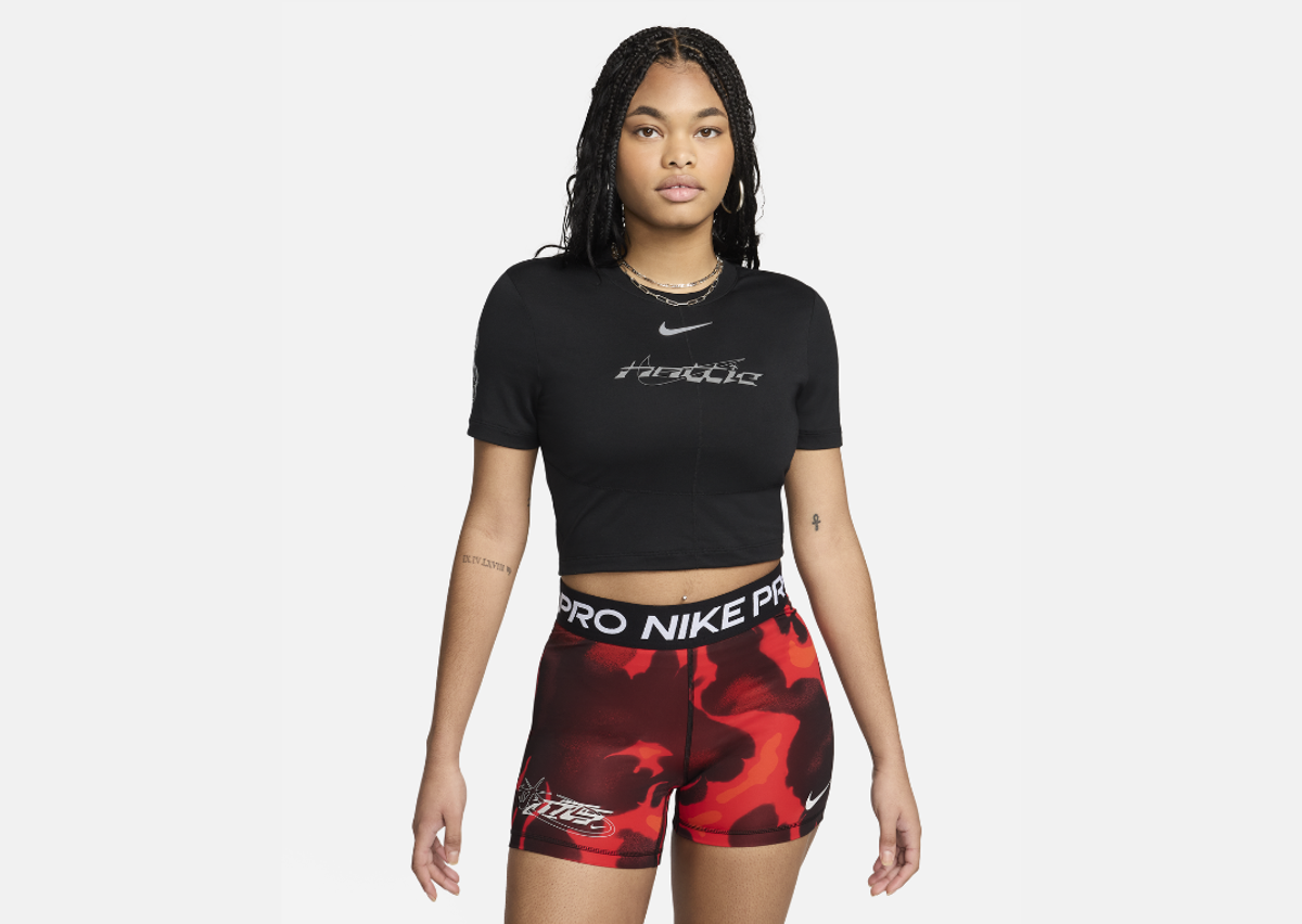 Megan Thee Stallion x Nike Women's Slim Cropped T-Shirt Front