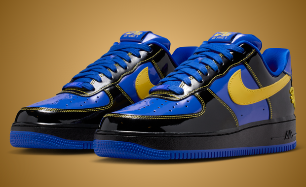 Central Cee x Nike Air Force 1 Low Black Racer Blue