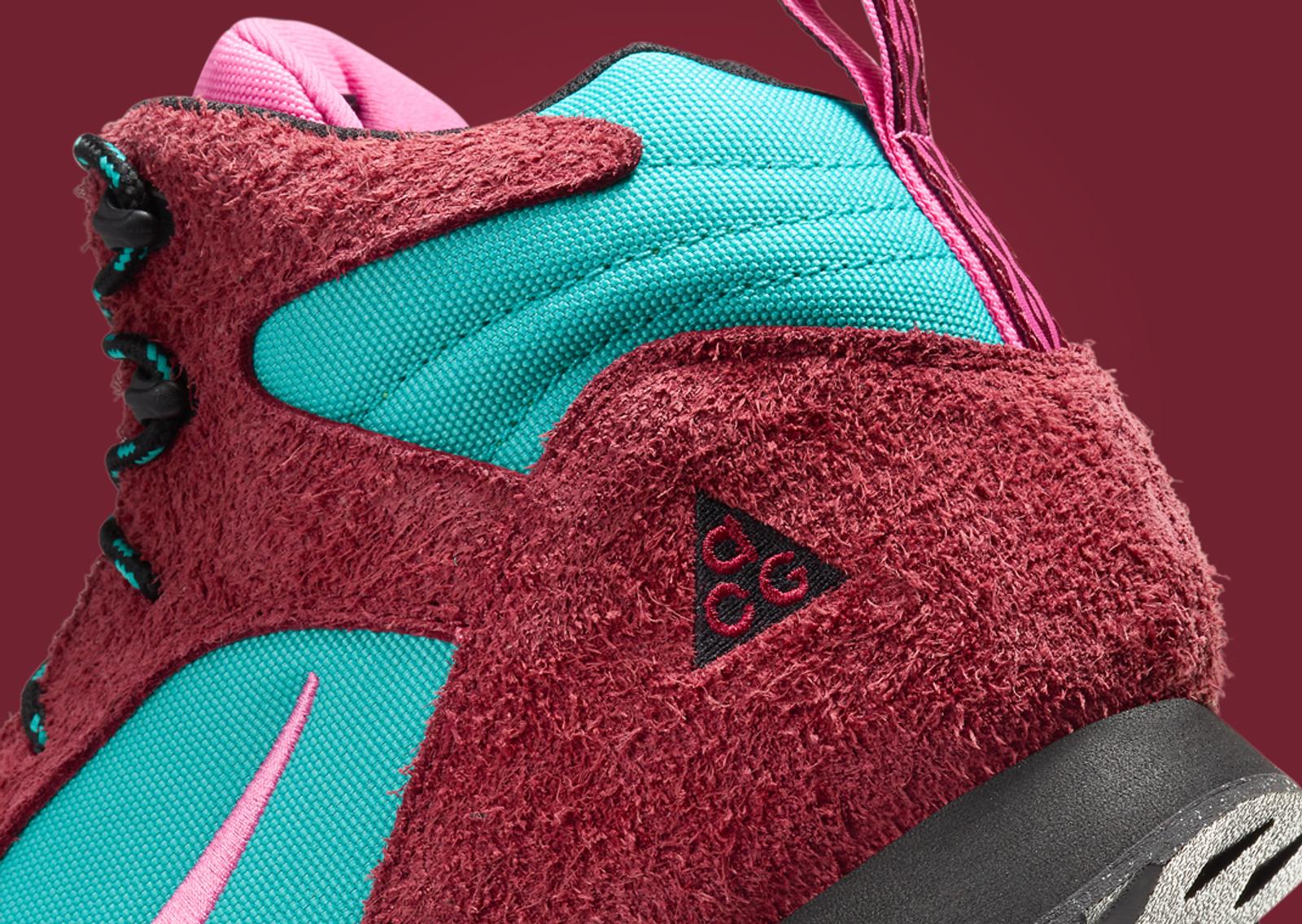 Nike ACG Torre Mid Team Red Dusty Cactus Heel