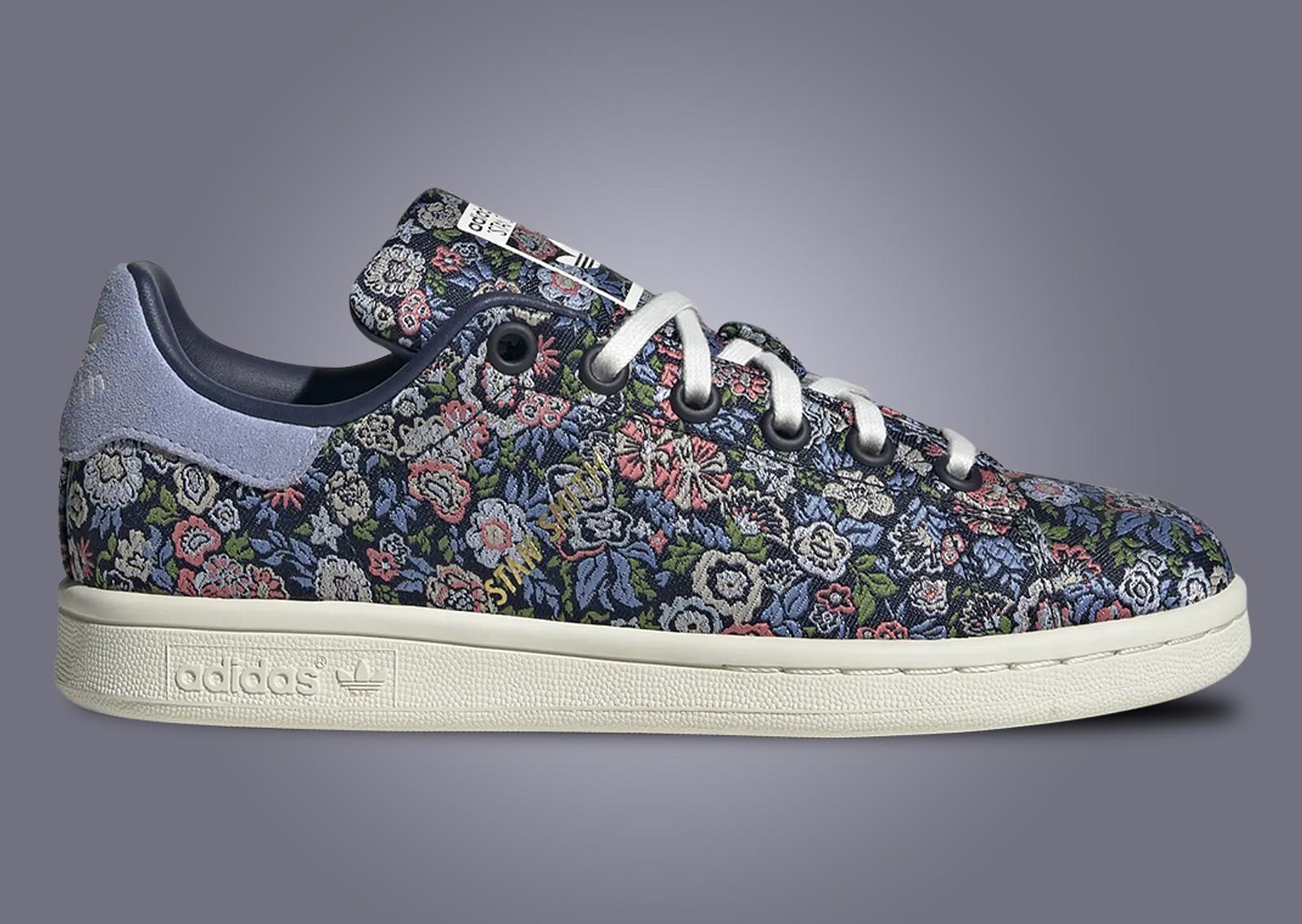 Liberty of London x adidas Stan Smith (GS) Lateral