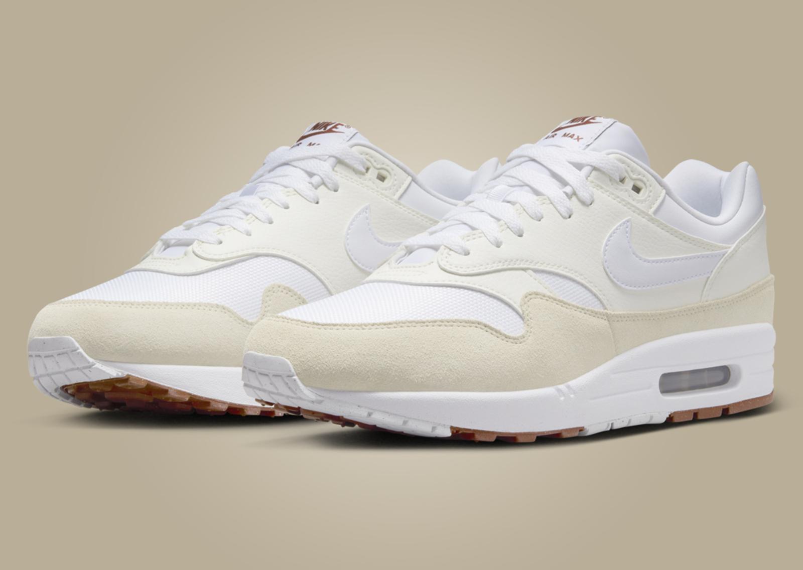 Nike Air Max 1 Sail Coconut Milk Angle