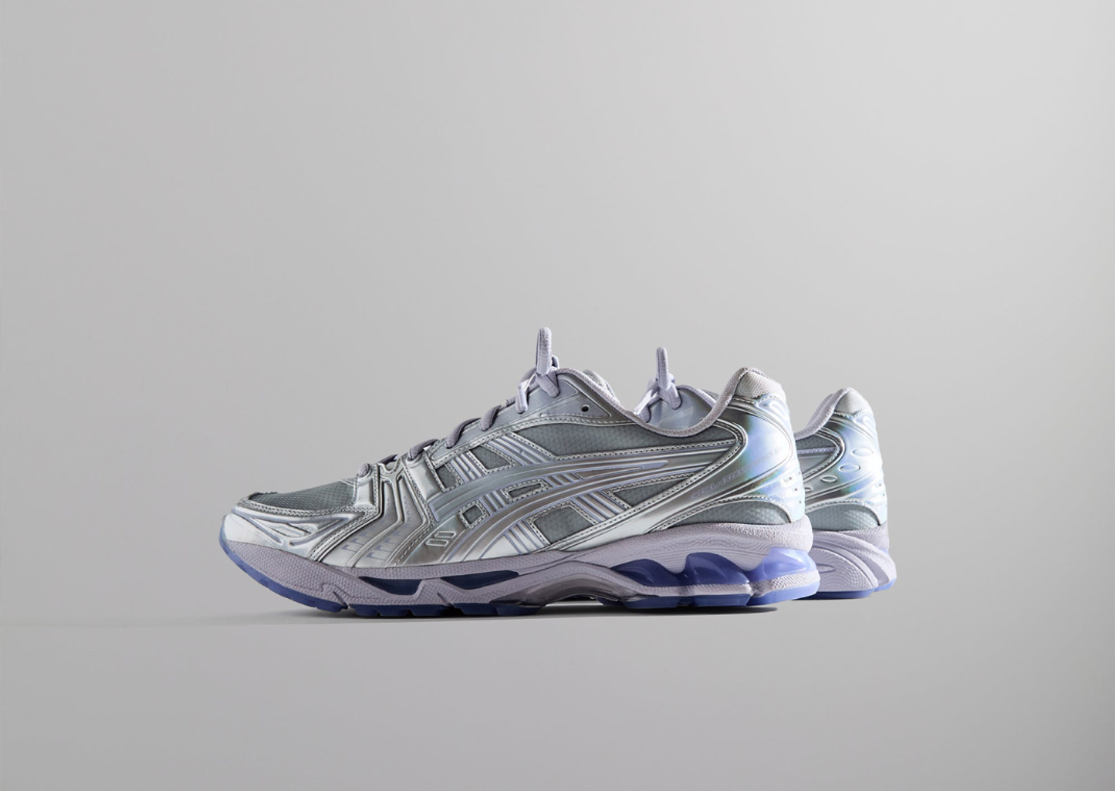 Kith x Marvel Super Villains x Asics Gel-Kayano 14 Silver Surfer Lateral